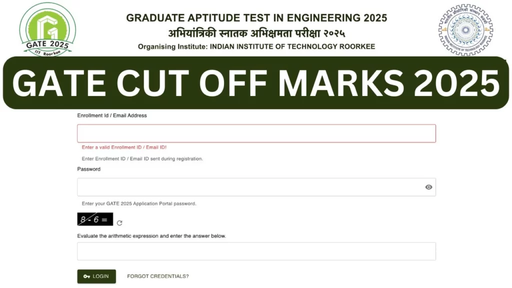 GATE Cut Off Marks 2025 - Expected & Previous Cut Off Marks