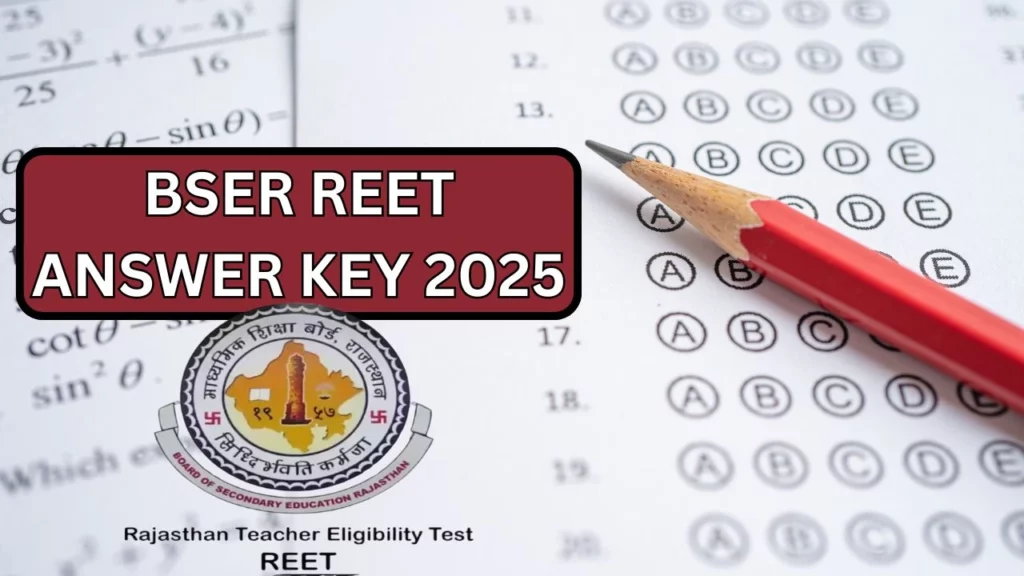 REET Answer Key 2025